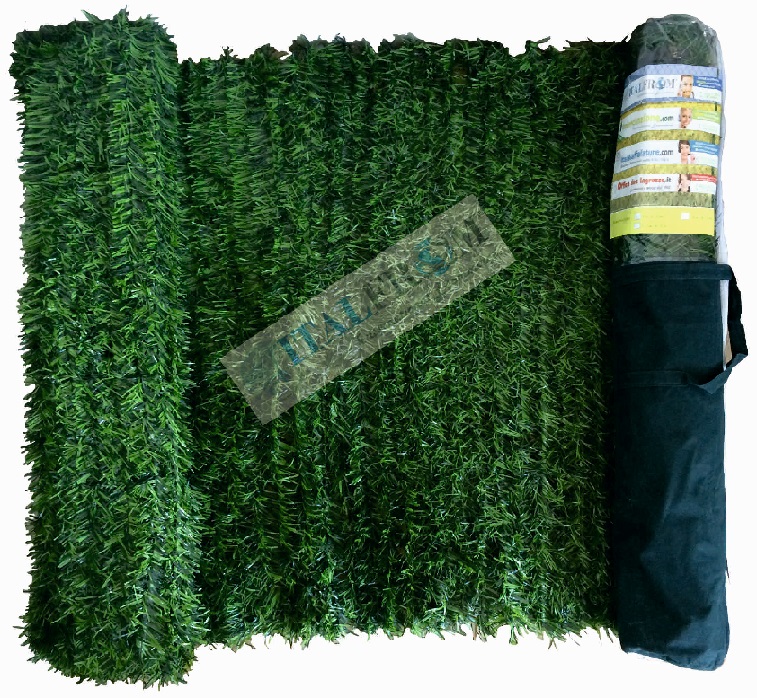 0.5×3m plastica Siepe Artificiale per Balconi Rete Frangivista Ombreggiante per Arredo Esterni Recinzioni Ringhiere Giardino Verde Scuro Parthan Siepe Artificiale Rotolo per Recinzione 