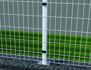 Recinzione Metallica In Filo Calibro 13, Altezza 1,36m X Lunghezza 10m - Rete Metallica Per Giardino E Recinzioni