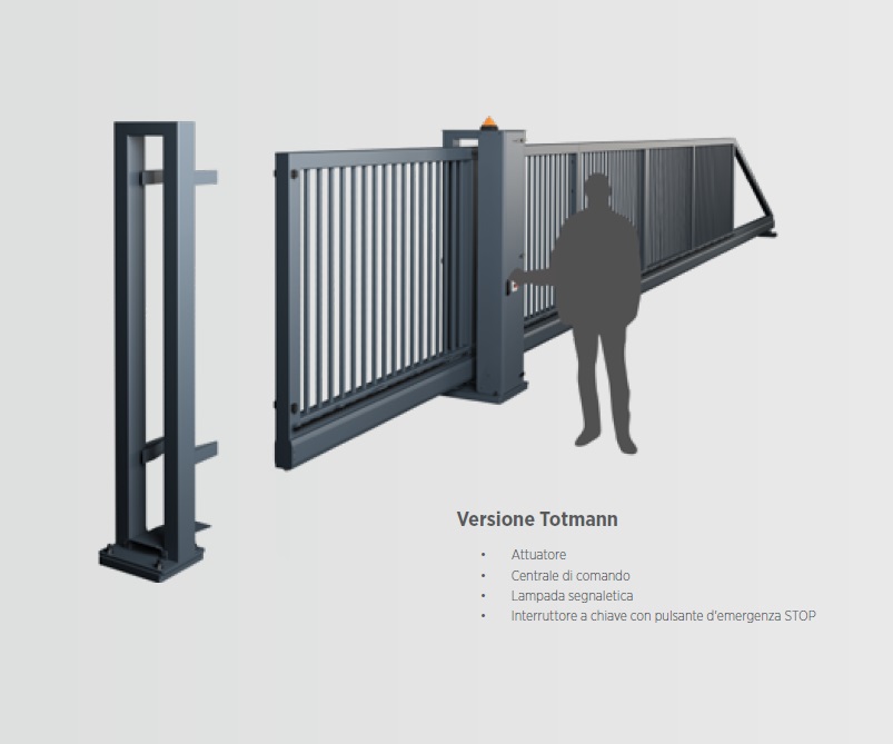 Piastra Superiore Guida Cancello Scorrevole Regolabile, 4 Olive FAC 218 - VA3203.B40 - Cod. VA3203.B40 - ToolShop Italia - Foto 4