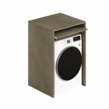 Laundry Coprilavatrice In legno 71x65x105 Colore Argilla