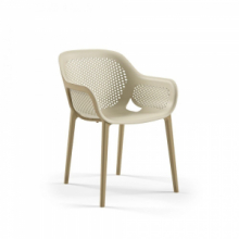 Poltrona design Atra caffï¿½ beige