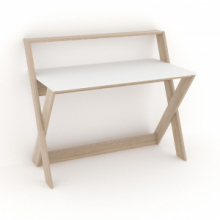 Scrivania stile scandinavo Alixus 113x59 cm