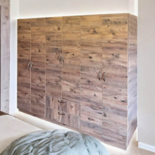 Armadio GRD4262023 6 ante e 2 cassetti rovere