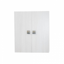 Pensile bagno Bianca 2 ante 60x17x70h Colore bianco larice