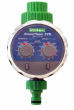 Programmatore Centralina per Irrigazione "GREEN TIMER EVO" Dotato di Attacchi da 3/4"