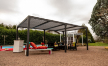 Pergola da Giardino Bioclimatica in Alluminio - cm 360 X598cm - ITALFROMGIARD106