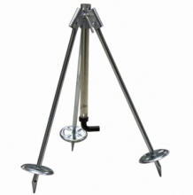 Treppiede Colonna Telescopico per Irrigatori 1"-1/2" in Acciaio Zincato