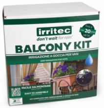 Kit Irrigazione Completo Balcony con 20 Punti Goccia Irritec