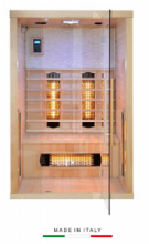Sauna Infrarossi per 2 Persone cm 120 x 110 x 190 - PR-C02