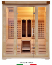 Sauna Infrarossi per 2 Persone cm 150 x 150 x 190 - PR-C3G