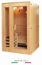 Sauna Finlandese per 3 Persone cm 153 x 110 x 190 - PR-S03