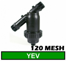 Filtro per Irrigazione con Attacchi con Filetto Maschio da 1" e 1/4 o 1" e 1/2  (YEV) 120 Mesh tipo "E" PN10