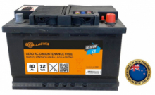 Batteria GALLAGHER Premium al Piombo 12 V/80 Ah per Elettrificatori e Recinti Elettrici