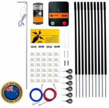 Kit Recinzioni Elettriche per Stagno e Giardino 50 cm con Elettrificatore M35 da 230V GALLAGHER