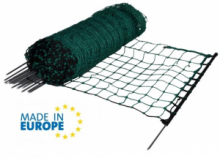 EuroNetz Rete per Conigli-/Hobby Verde 65/1-15/N-50 m GALLAGHER per Recinzioni Elettriche