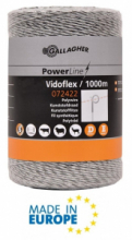 Filo Conduttore Varie Misure/Colori Vidoflex PowerLine 6 GALLAGHER per Recinzioni Elettriche