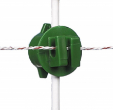 Isolatore Verde per Picchetto Tondo 8,5/13 mm GALLAGHER per Recinzioni Elettriche