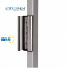 Tassello in acciaio inox per cancelli per profili quadrati in alluminio non rivestito ITALFROM