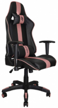 Sedia Ufficio/Gaming NOUA AVA Z2 Nero/Rosa con Braccioli 3D e Schienale Inclinabile