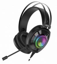 Cuffie Gaming NOUA ECHO USB con Microfono Flessibile & Audio Surround Virtuale 7.1 & Illuminazione RGB