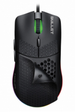 Mouse Gaming Ottico USB NOUA BULLET RGB Pixart 3360 7 Tasti Programmabili con Skin in Silicone