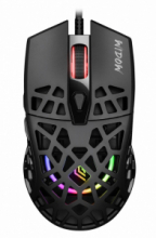 Mouse Gaming Ottico USB NOUA WIDOW RGB Pixart 3212 con 7 Tasti 7200DPI Regolabili