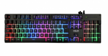 Tastiera Gaming NOUA SHIELD RGB Membranical 105 Tasti Layout IT