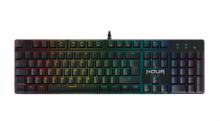 Tastiera Gaming NOUA RAID Retroilluminazione RGB Meccanica 105 Tasti Layout IT