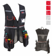 12 Pz- Gilet Portautensili multitasche PLANO Technics 513010