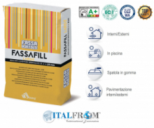 FASSAFILL LARGE - Sacco da 25 kg - Sigillante Cementizio Idrofugato per Stuccatura di Fughe da 5 a 20 mm