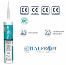 FASSASIL NTR PLUS - Sigillante Siliconico Neutro Igroindurente Monocomponente   - Confezione 12 Pezzi