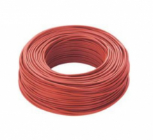 CAVO ELETTRICO UNIPOLARE SEZ. 1,5 ROSSO FS17 - 100 M