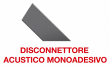 Disconnettore Acustico Monoadesivo - Lunghezza 20 m - Varie Larghezze