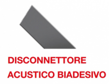 Disconnettore Acustico Biadesivo - Lunghezza 20 m - Varie Larghezze