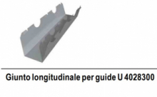 Giunto Longitudinale per Guide U 4028300 - Confezione 10 Pezzi