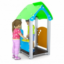 Gioco Casetta Adatta Alla Prima Infanzia Per Esterni e Parchi Pubblici 396 x 398 x H165cm