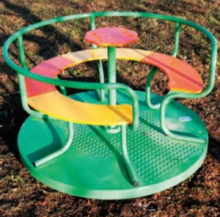 Giostre Per Bambini - In Plastica Riciclata - Colore Assortiti