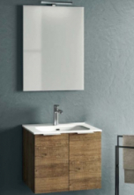 Composizione 4 Pz Arredo Bagno Modello Andre Disponibile in Diversi Colori e Misure