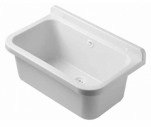 Vaschetta Lavabo Pilozzo in Prolipropilene 55x34x21cm Disponibile in Diversi Colori