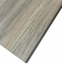 SECONDA SCELTA - TOP CUCINA STANDARD LAMINATO STONDATO EFFETTO LEGNO ROVERE RUSTICO 38x600x3000 mm