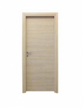 PORTA A BATTENTE IN MDF LINEA ECONOMY FINITURA ROVERE SBIANCATO