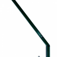 Prolunga interna a 45° per Paletto Recinzioni a "T" in Ferro Plastificato Verde mm35X35 L 50 cm