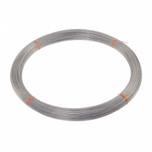 Filo zincato per recinto elettrico, spessore 2,5 mm. Lunghezza: 625 metri.