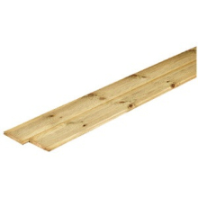 CF 10 pz - Perlina in Legno di Abete Grezzo Prima Scelta Larghezza 10 cm - Spessore 10 mm -  Lunghezza300 cm