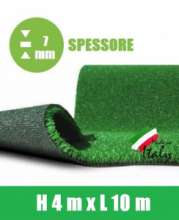 Prato Sintetico Artificiale ITALFROM® - Misure: H4,00 X10 m - Spessore:7 mm