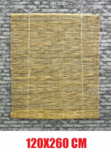 Arella Stuoia Canniccio Cannette in Bambù con Carrucola 120x260 cm