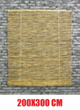 Arella Stuoia Canniccio Cannette in Bambù con Carrucola 200x300 cm