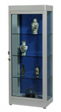 Vetrinetta di Sicurezza Blindata Corazzata a Piani Fondo Chiuso H 180 cm x 70 x 45 cm