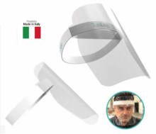 Scudo Facciale Personalizzabile Anti Droplet - Versione Petg - Italfrom