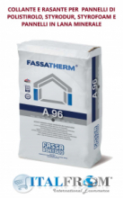 FassaTherm A96 Collante e Rasante a Base Cementizia - Sacco da 25 kg